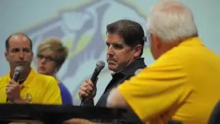 Predators coach Peter Laviolette talks about his coaching style