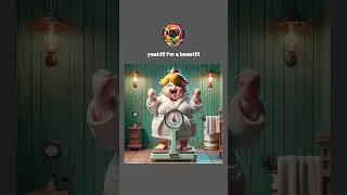 Персик съел слишком много картошки фри 😂 #марио #мемы