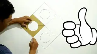 Эпическая 3D-роспись стен || Обучающий урок: Кот Тембок 3D || Искусство росписи стен
