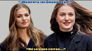 Bochorno en Nueva York: el d&iacute;a que Leonor fue protagonista sin querer