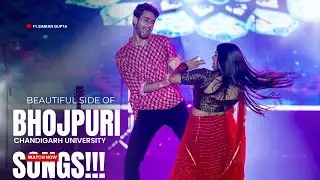 ||BHOJPURI & MAITHLI KA TADKA|| CHANDIGARH UNIVERSITY|| FT. SIMRAN GUPTA & ABHI || ORIENTATION 2K25