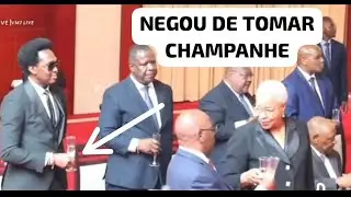 INEDITO 🚨🚨.VEN&Acirc;NCIO MONDLANE RECUSOU TOMAR CHAMPANHE NA PRESID&Ecirc;NCIA 