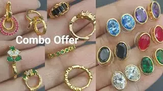 Combo | Hoop Earrings | Stud | 7013932993 | PICK ANY 3 @ 599/- PICK ANY 6 + 1 FREE