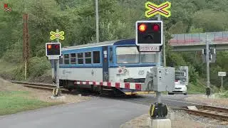 Železničn&iacute; přejezd &Uacute;pořiny #2 [P2099] - 27.9.2024 / Czech railroad crossing