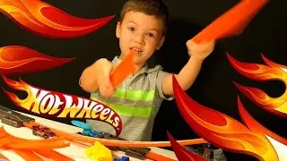 СУПЕР ТРАССА ХОТ ВИЛС. Hot Wheels Track Builder - Машинки. Видео для Детей - Кока Туб