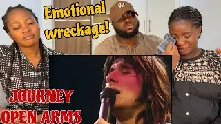 FIRST TIME REACTION | Journey Open Arms Live 1981 REACTION