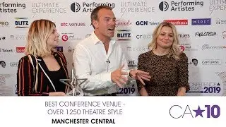 Best Conference Venue &ndash; over 1250 Theatre Style - Manchester Central