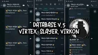DATABASE VIRTEX DAN SLAYER GANAS NO PASSWORD TERBARU 2022