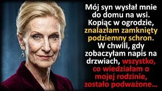Mój syn zesłał mnie do wiejskiego domu. To, co znalazłam w dole, który wykopałam w ogrodzie...