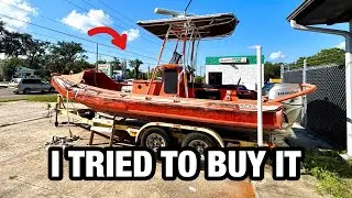 Trying to buy this Retired ALASKAN PILOT BOAT 
