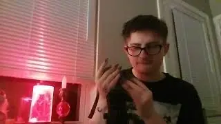 Nail ring tapping on my classes case ASMR