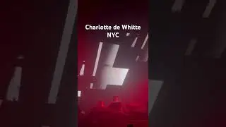 Charlotte de Whitte Session in Brooklyn NYC #charlottedewitte #techno #travel #music #nyc