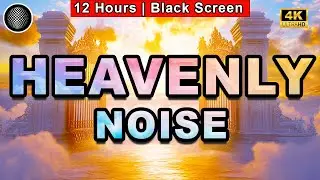Heavenly Noise | Color Noise For Sleep | Uninterrupted Sleep | Tinnitus Sound Therapy Dark Screen