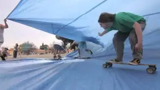 Giant Tarp Surfing The Fortunate Ones