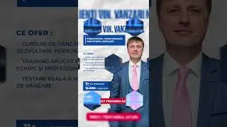 Cursuri de v&acirc;nzări și dezvoltare personală &icirc;n Moldova