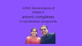 IUPAC Nomenclature of metals in  anionic complexes in coordination compounds