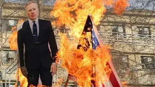 Effigy of 'undesirable' UK ambassador Rob Macaire burned in Iran