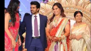 Actress Tabu at Ram Charan and Upasana wedding celebrations