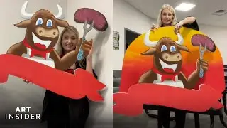 Cutting Foam Board To Create Unique Store Displays | Art Insider