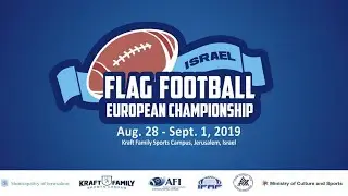 Flag Football European Championship Israel 2019 - Women Gold Great Britain vs Spain