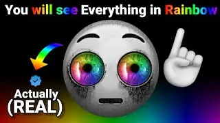 This Video will Make You See Everything in Rainbow Color!😱🌈