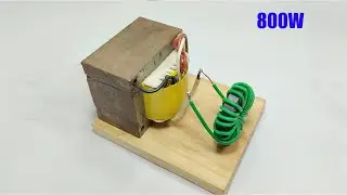 How To Free Energy Generate 220 Volt 800 Watt Free Electricity Energy At Home