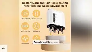 skinsmart 360 electric hair brush and scalp massager