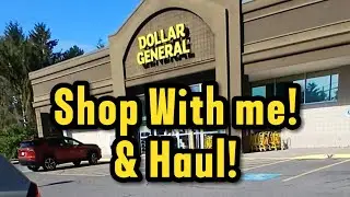 Shop with me and haul! Dollar General! 
