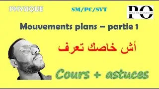 Mouvements plans - partie 1 (Cours et astuces)