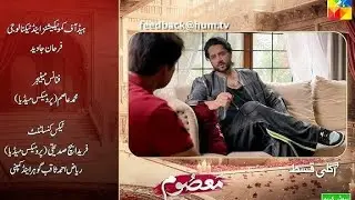 Masoom | Episode 22 promo | Episode 22 Teaser | imran Ashraf | soniyan Hussain