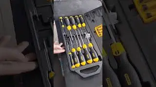 Stanley 68‑0002C 16‑Piece Cushion Grip Screwdriver Set BY HUSSAIN TOOLS & HARDWARE SUPPLIER