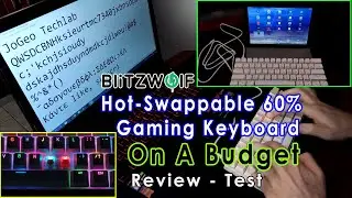 BlitzWolf Gaming Keyboard | Hot-Swappable + RGB + Multi Connection On A Budget