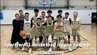 SportforALL Basketball league Summer Division2 27/8/2025 Full Game