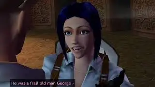 Nico and George flirting their way through “Broken Sword: The Sleeping Dragon”