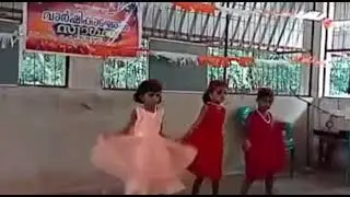 Hitler Malayalam Movie Song - School Girls Dance Performance - Elambulassery