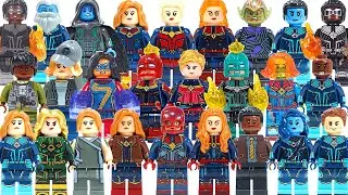 All Captain Marvel Unofficial Lego Minifigures