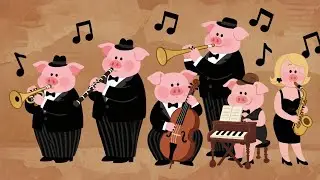 Pink Pigs Get You Groovin&rsquo;: Deep Bass Jazz BGM for Productive Work