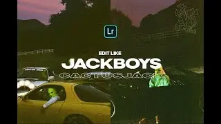 EDIT LIKE JACKBOYS + LIGHTROOM MOBILE PRESET TUTORIAL