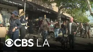 Altadena community celebrates reopening of several small businesses after Eaton Fire