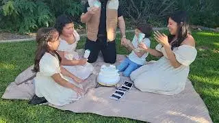 WINE GLASS CAKE GENDER REVEAL! BABY #4 CUTEST REACTION!!!!!!