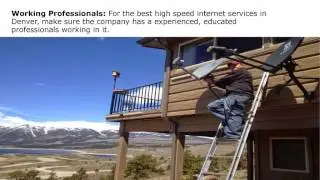 Finding The Best High Speed Internet Service Provider In Denver
