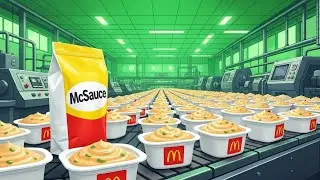Inside the McDonald&rsquo;s Sauce Factory &ndash; (Full Process) How Million-Dollar Sauce Production Works