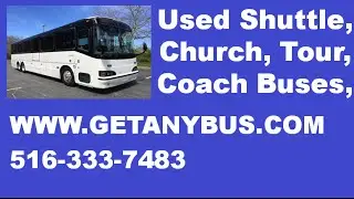 Used Buses For Sale | Call 516-333-7483 | 2002 Blue Bird LTC 40 47 Passenger Motor Coach Bus