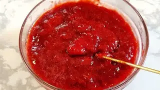 La compot&eacute; de fraises
