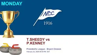 S2: NCC President's League - Bryant Division | T.SHEEDY vs P.KENNEY