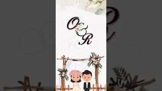 Animated Wedding Invitation Video | Vertical Marriage Invite