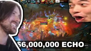 Forsen Reacts To Universe $6,000,000 Echo Slam Dunk Dota 2 TI5