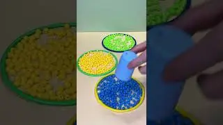 Heart & Circle Beads ASMR 💖⭕✨ | Perfectly Satisfying (｡&bull;́‿&bull;̀｡)  #velvetclicks #satisfying
