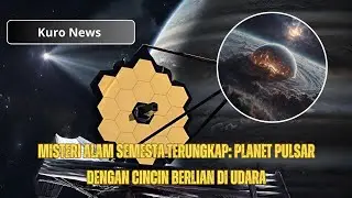 Misteri Alam Semesta Terungkap: Planet Pulsar dengan Cincin Berlian di Udara