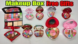 Unboxing Makkeup-box Kits, Red Makeup Box Kits, Barbie Makeup Kits, Unboxing Makeup Kits Box